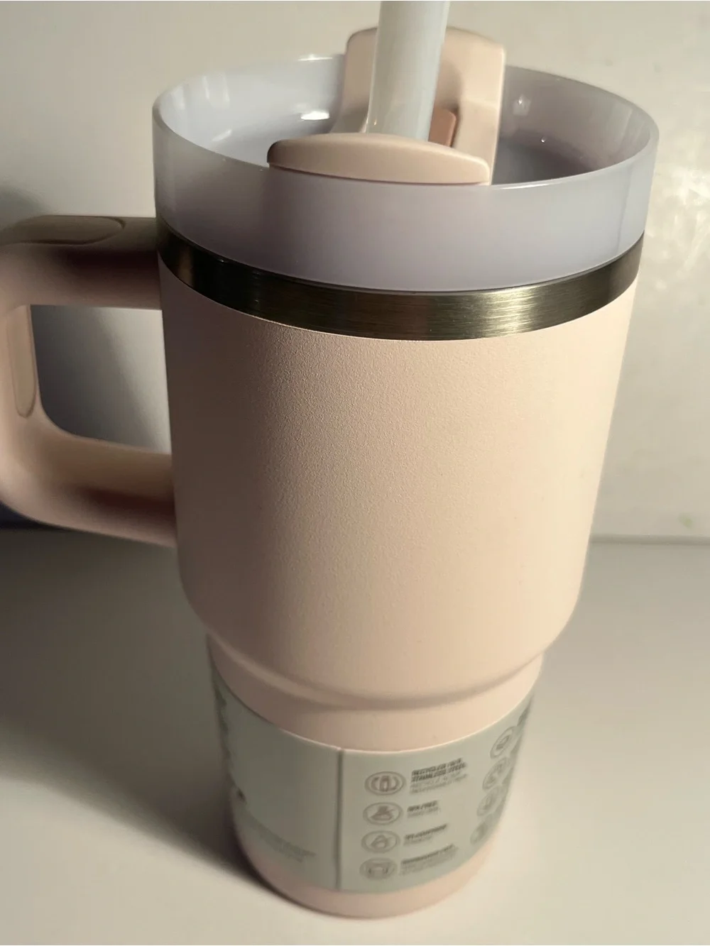 Stanley Quencher H2.0 Tumbler - Pale Pink 🎀🎀🎀🎀🎀